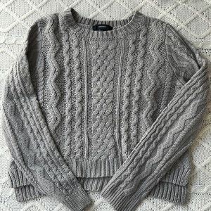 Forever 21 Cable Knit Sweater